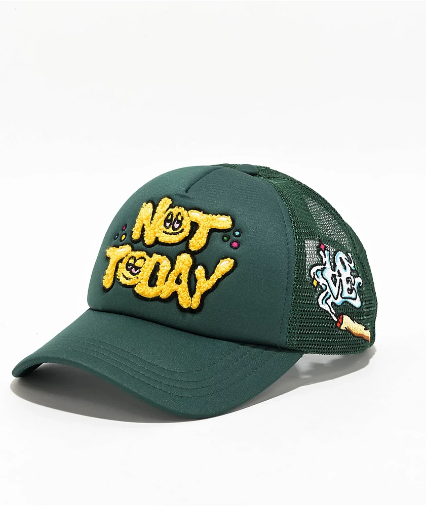 DGK Not Today Green Trucker Hat