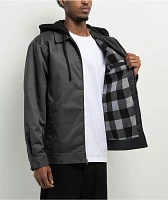 DGK Nuestra Charcoal Hooded Jacket