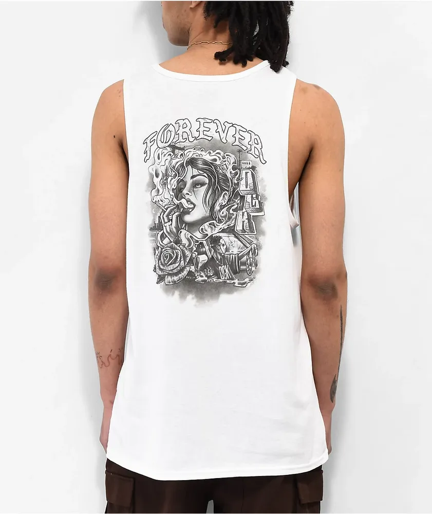 DGK Nuestra Vida White Tank Top