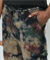 DGK O.G.S Green Tie Dye Camo Cargo Pants