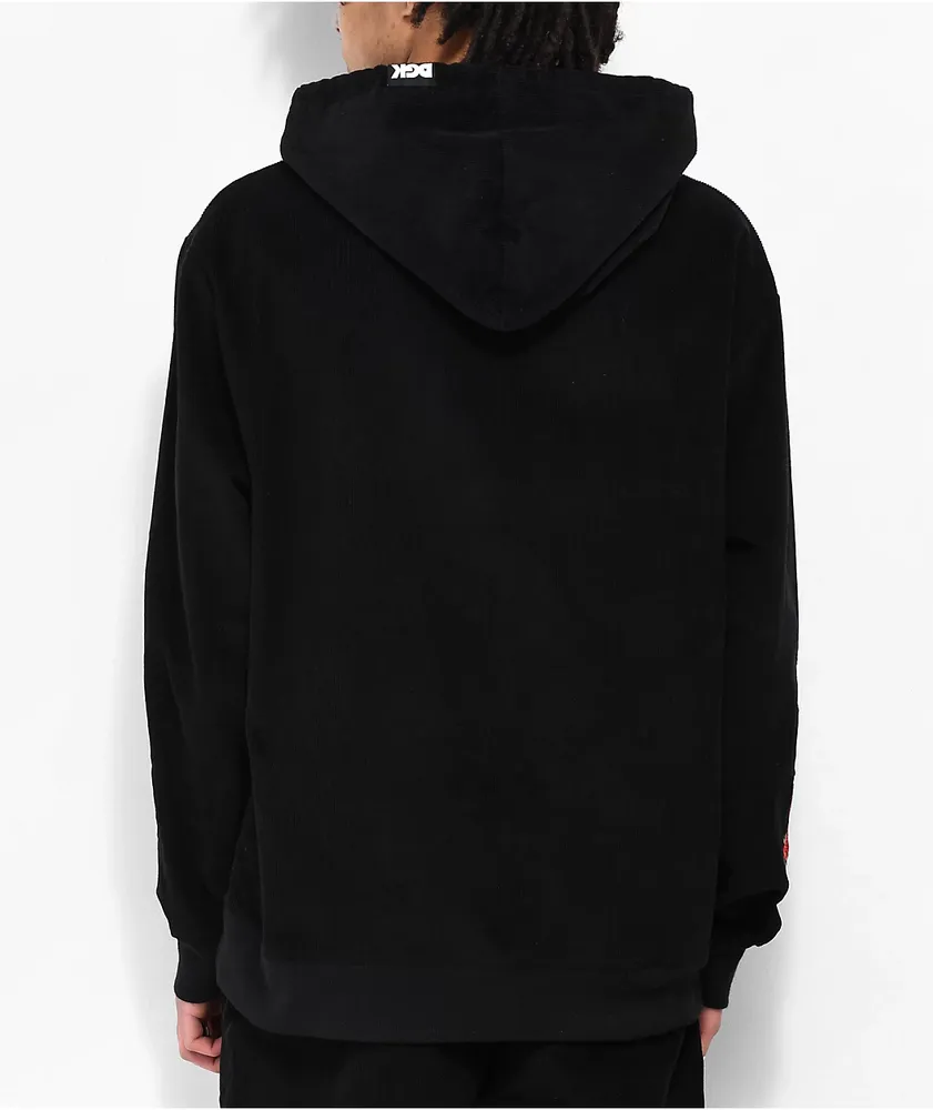 DGK Poetry Black Corduroy Hoodie