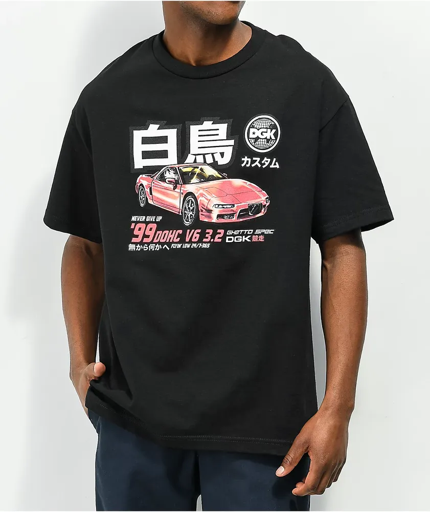 DGK Pole Position Black T-Shirt