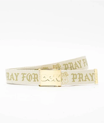 DGK Pray Scout Cream Belt