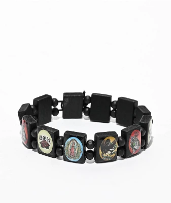 DGK Prayer Black Bracelet