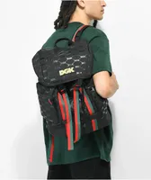 DGK Primo Black, Red & Green Backpack