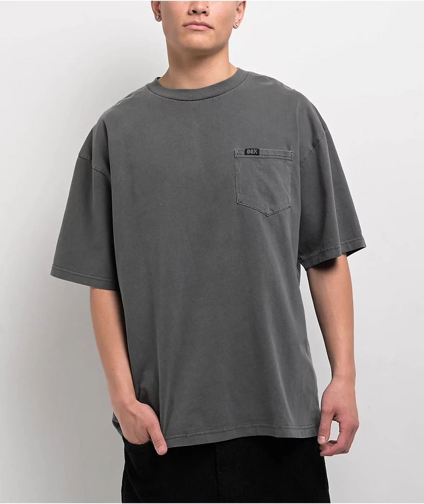 DGK Redemption 2.0 Heavyweight Charcoal T-Shirt