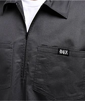 DGK Redemption Charcoal Quarter Zip Work Shirt