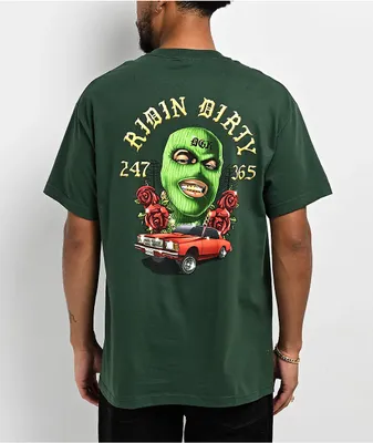 DGK Ridin Dirty Green T-Shirt