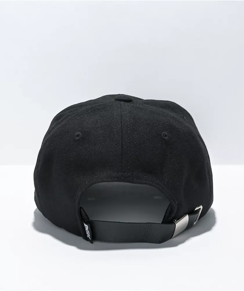 DGK Rival Black Strapback Hat