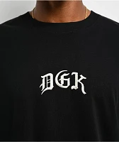 DGK Sacred Black & Natural 2fer Long Sleeve T-Shirt