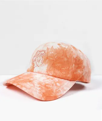DGK Sacred Orange Tie Dye Strapback Hat
