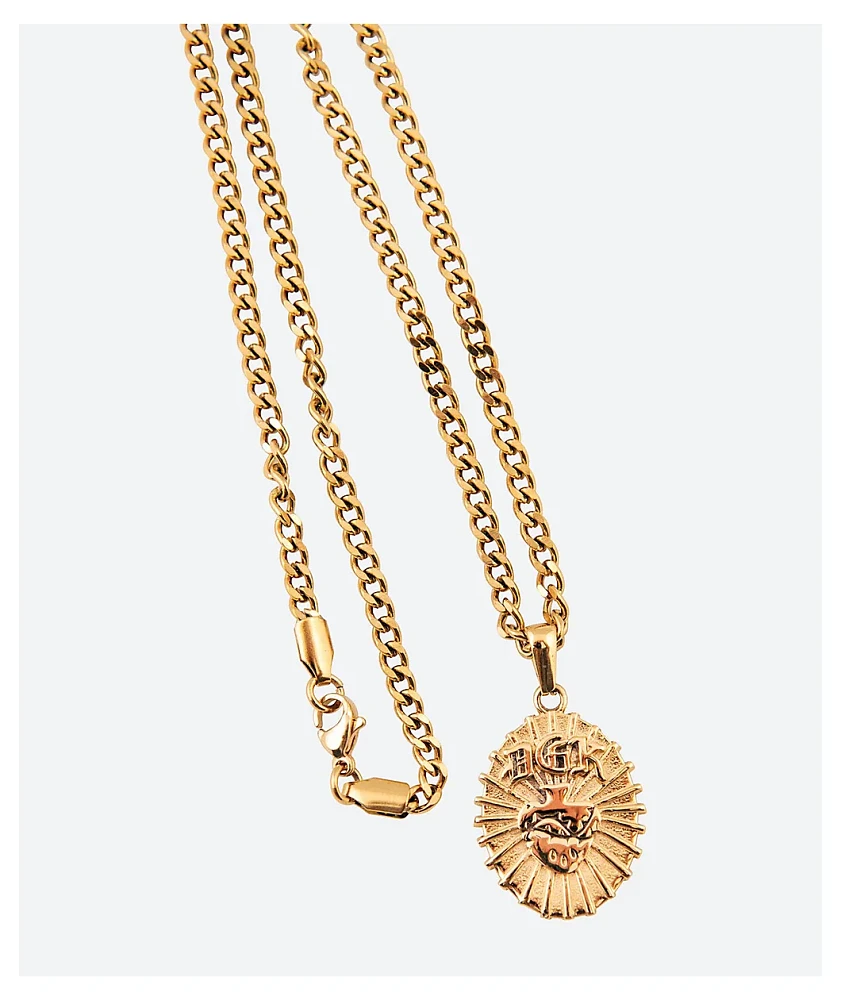 DGK Sagrado 22" Gold Chain Necklace