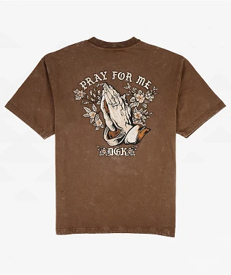 DGK Saint Brown Wash T-Shirt