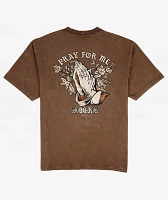 DGK Saint Brown Wash T-Shirt