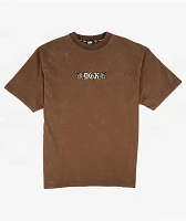 DGK Saint Brown Wash T-Shirt
