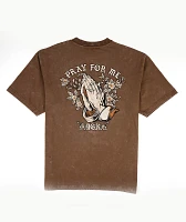 DGK Saint Brown Wash T-Shirt