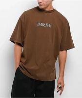 DGK Saint Brown Wash T-Shirt