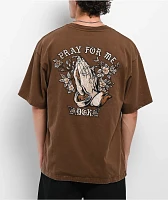 DGK Saint Brown Wash T-Shirt