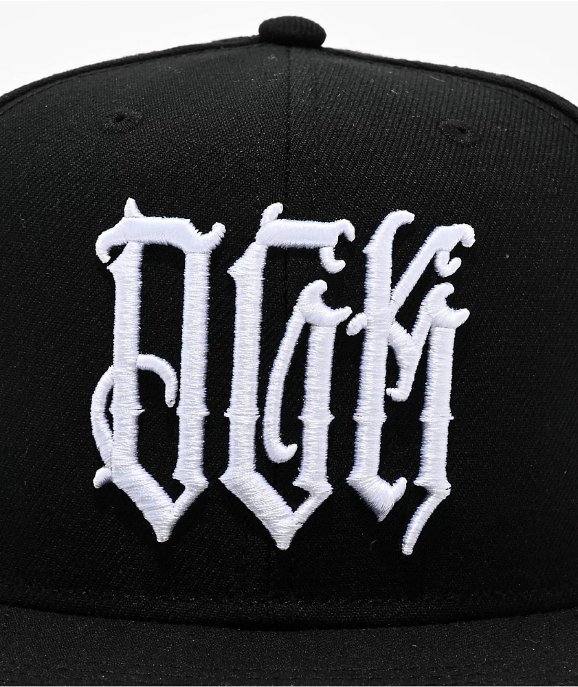 DGK Santa Maria Black Snapback Hat