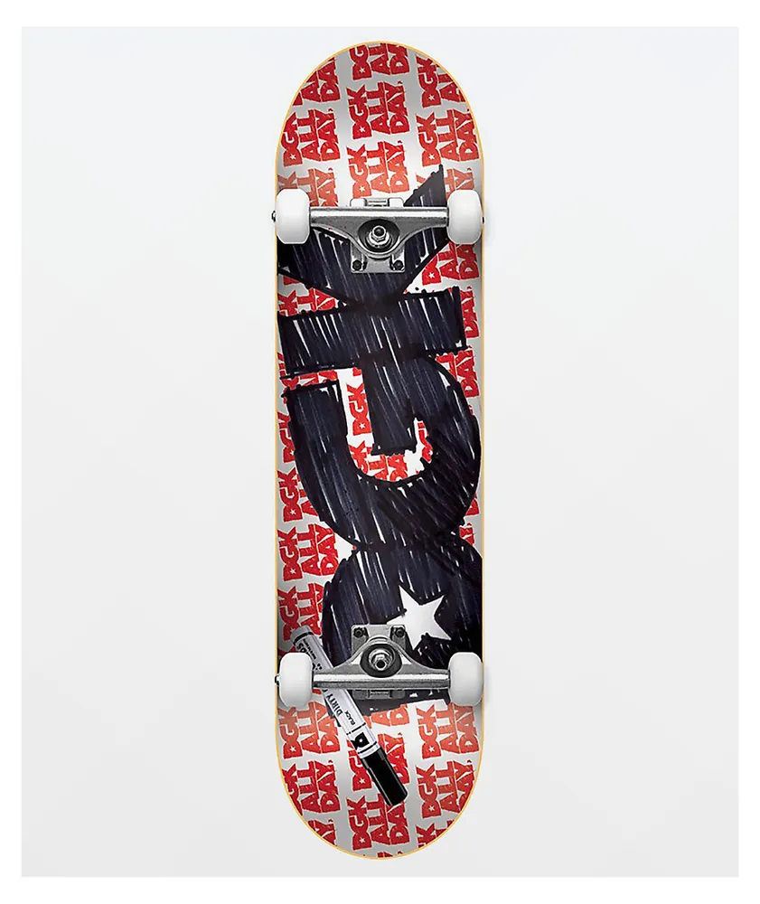 DGK Scribble 8.25" Skateboard Complete