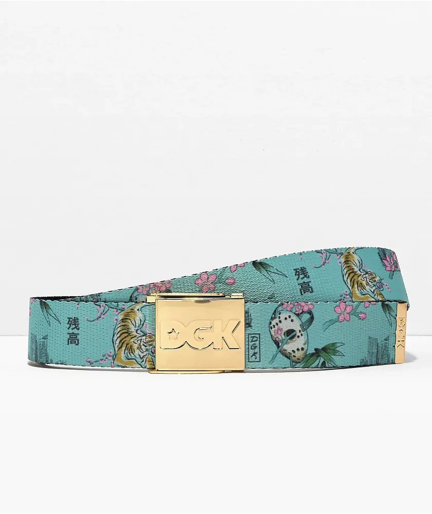 DGK Sensei Turquoise Web Belt 