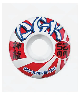 DGK Shogun 52mm 101a Skateboard Wheels