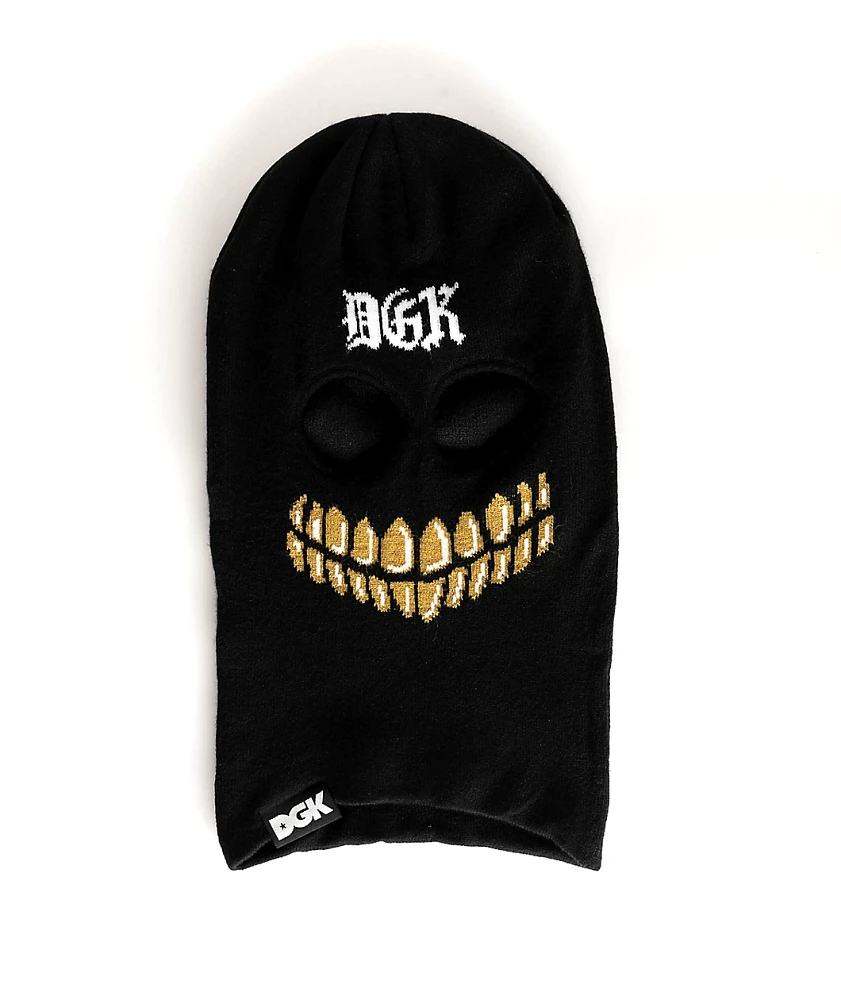 DGK Smile Black Balaclava