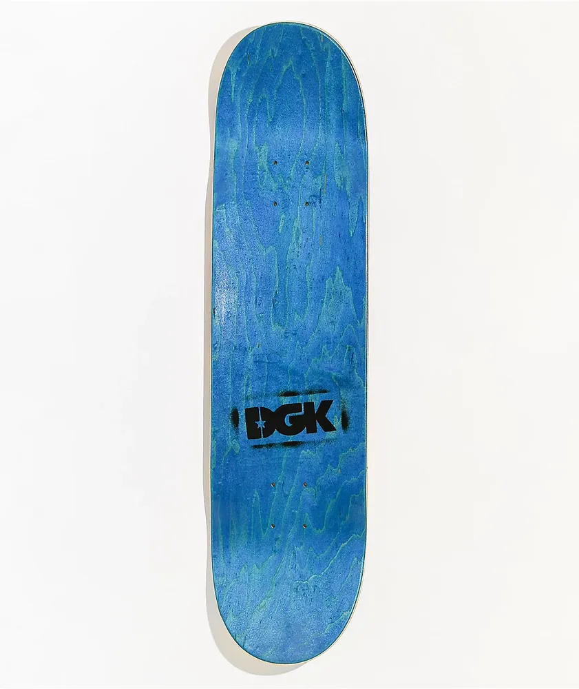 DGK Smile Face Rainbow 8.06" Skateboard Deck