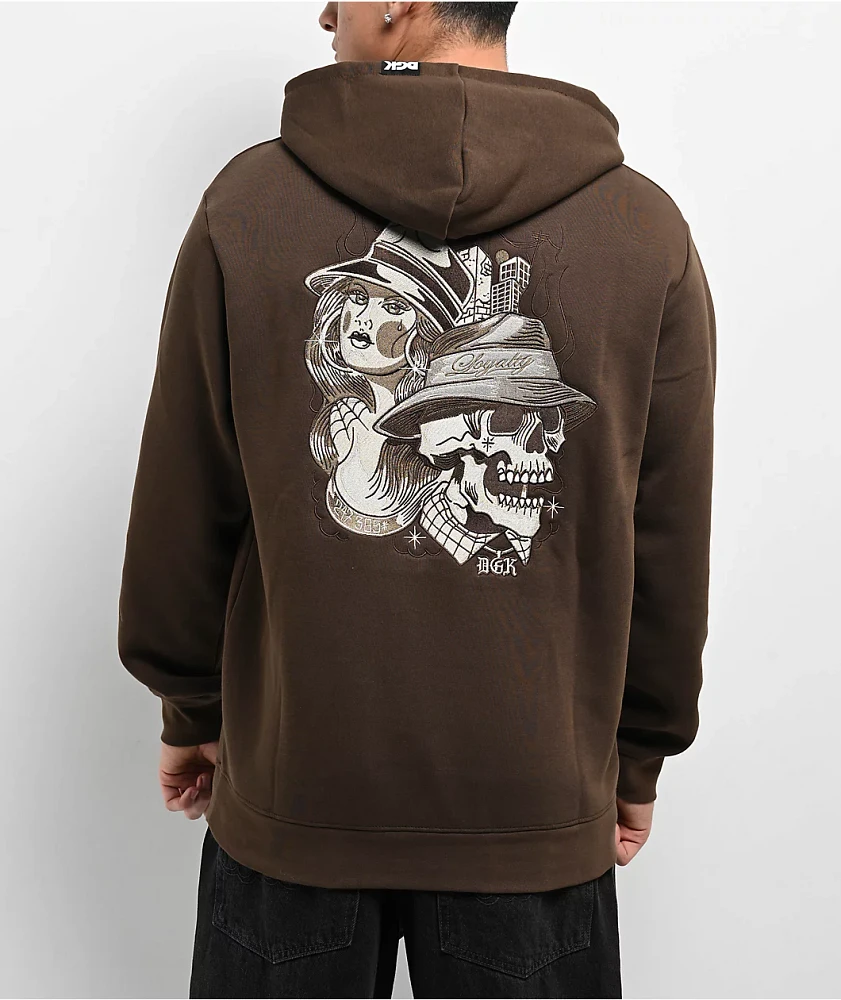 DGK Soreno Brown Hoodie