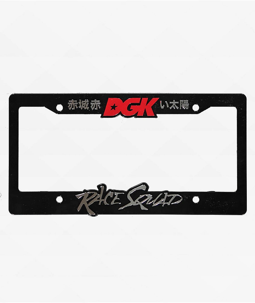 DGK Squad License Plate Frame