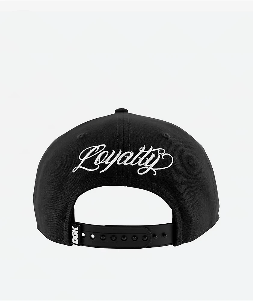 DGK Stay True Black Snapback Hat