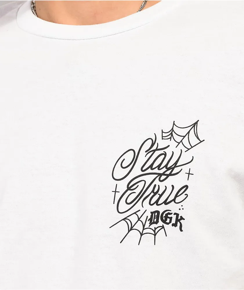 DGK Stay True White T-Shirt