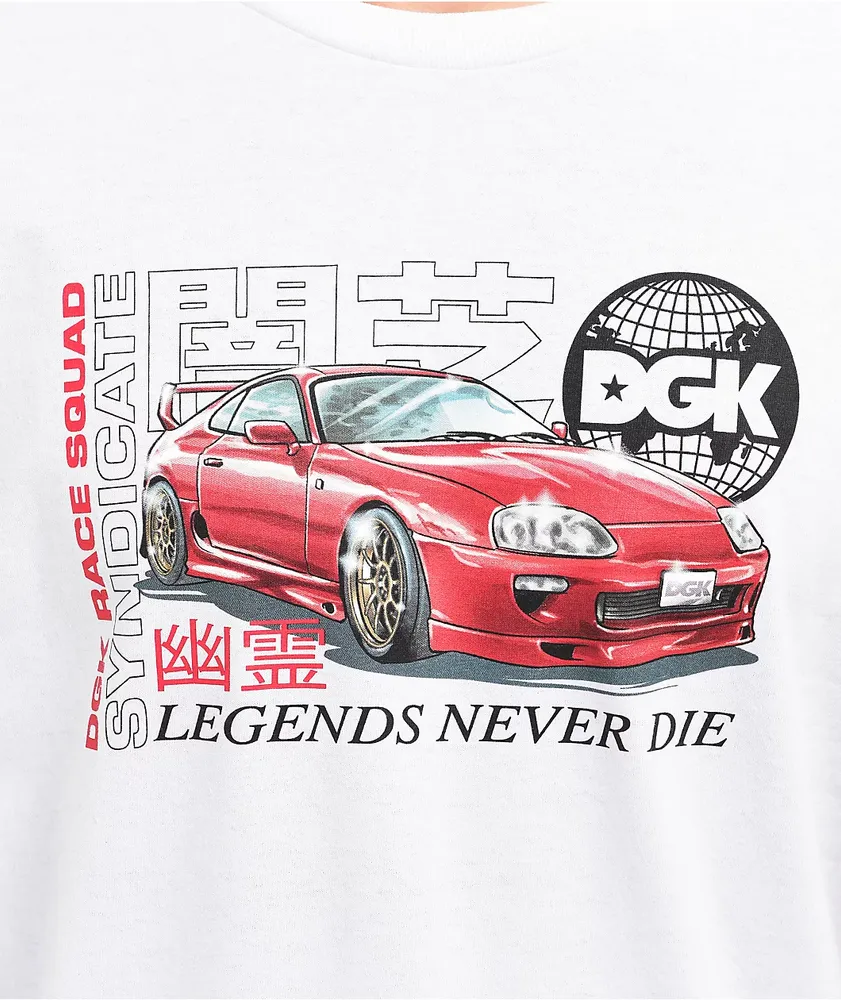 DGK Syndicate White T-Shirt