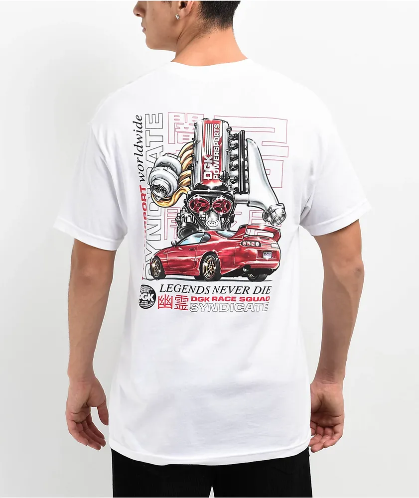 DGK Syndicate White T-Shirt