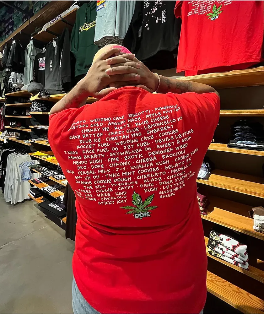 DGK Talking Dro Red T-Shirt