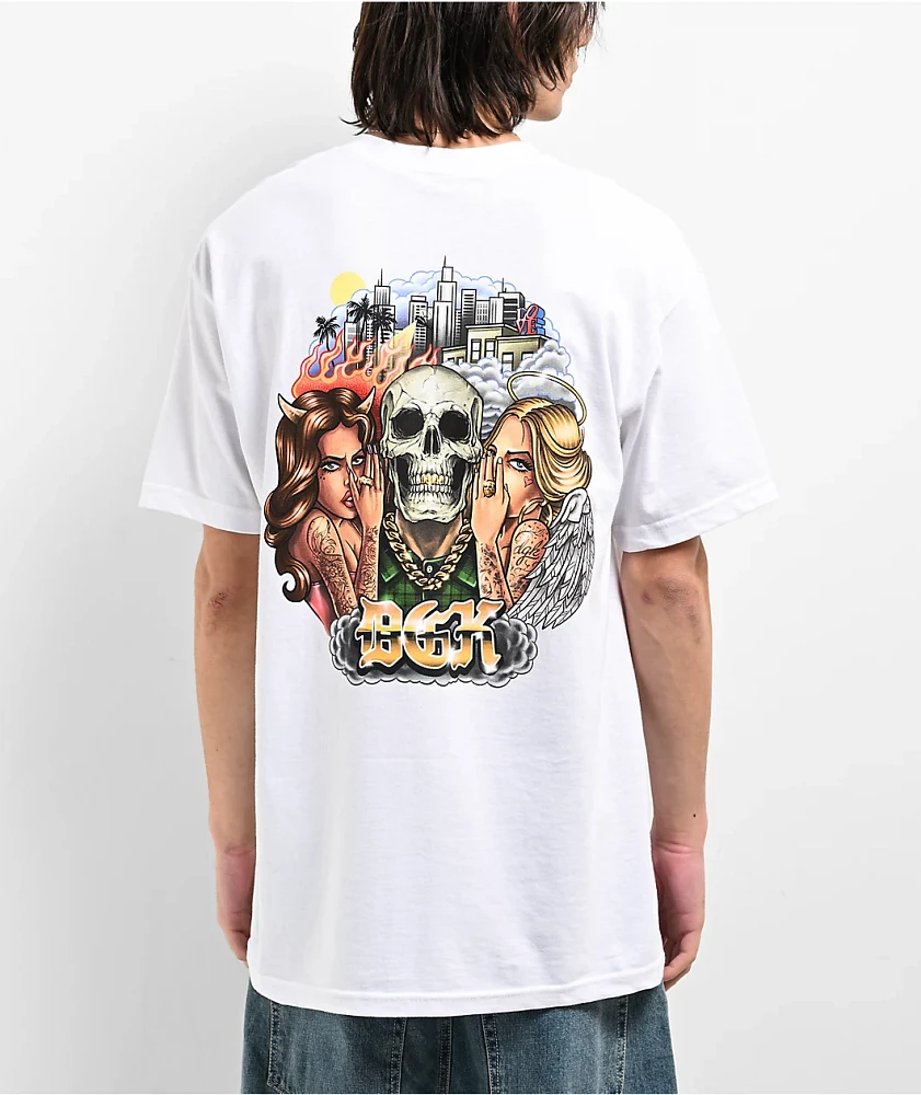 DGK Temptation 2.0 White T-Shirt