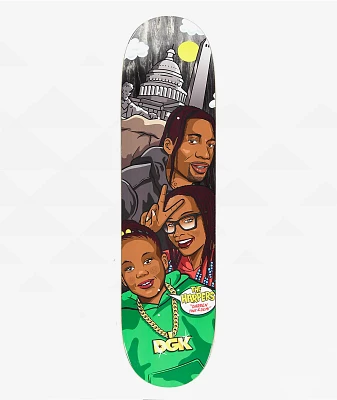 DGK The Harpers Street Soldier 8.0" Skateboard Deck