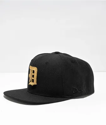 DGK Thorn Black Snapback Hat