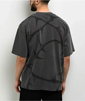 DGK Thorns Heavyweight Washed Black T-Shirt