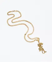 DGK Tiger Style Gold Chain Necklace