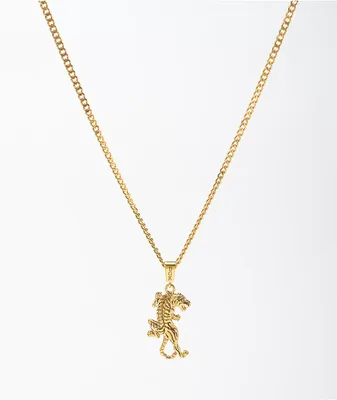 DGK Tiger Style Gold Chain Necklace