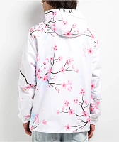 DGK Tranquil White Zip Windbreaker Jacket