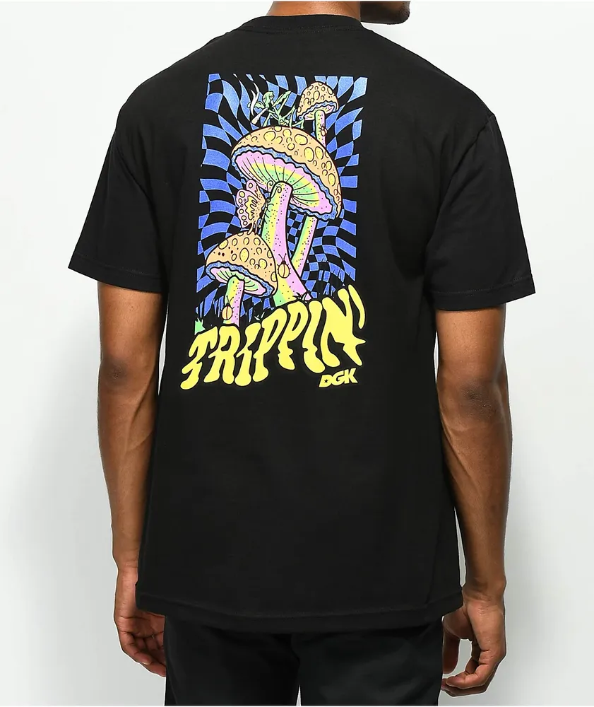 DGK Trippin' Black T-Shirt