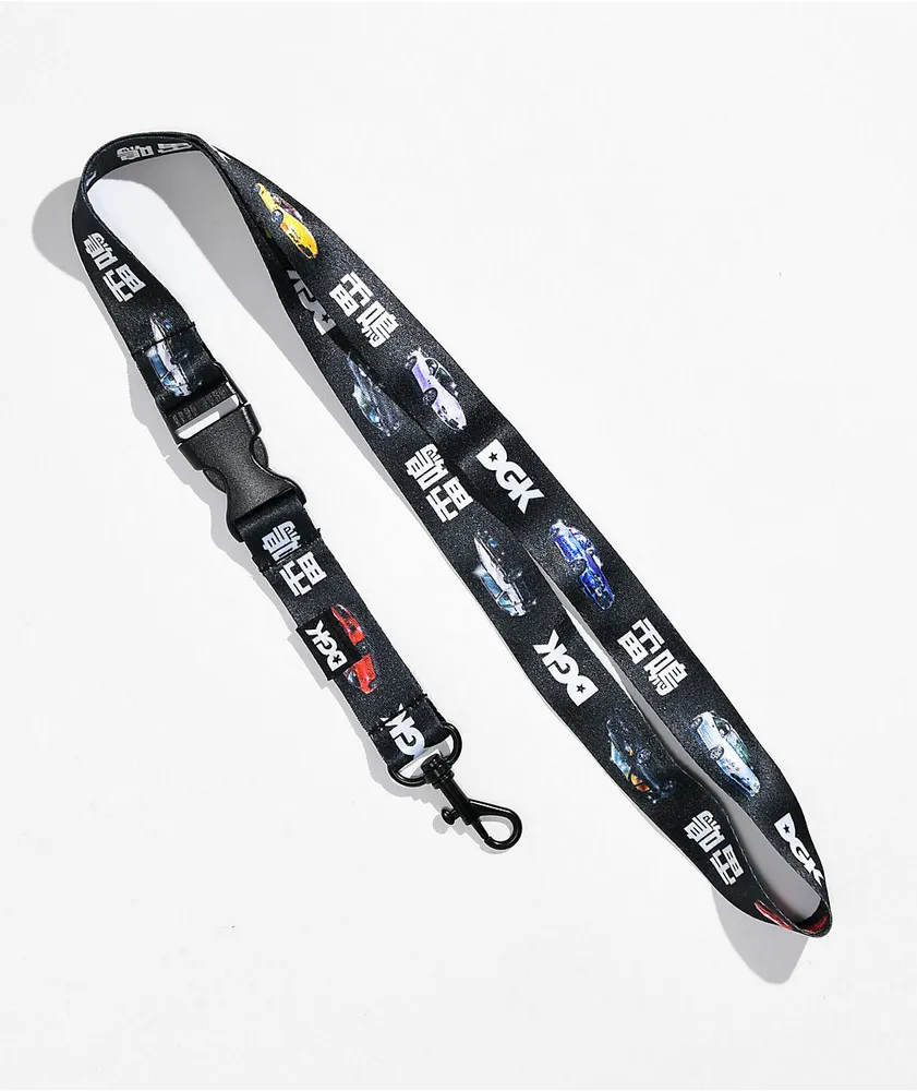 DGK Tuner Black Lanyard