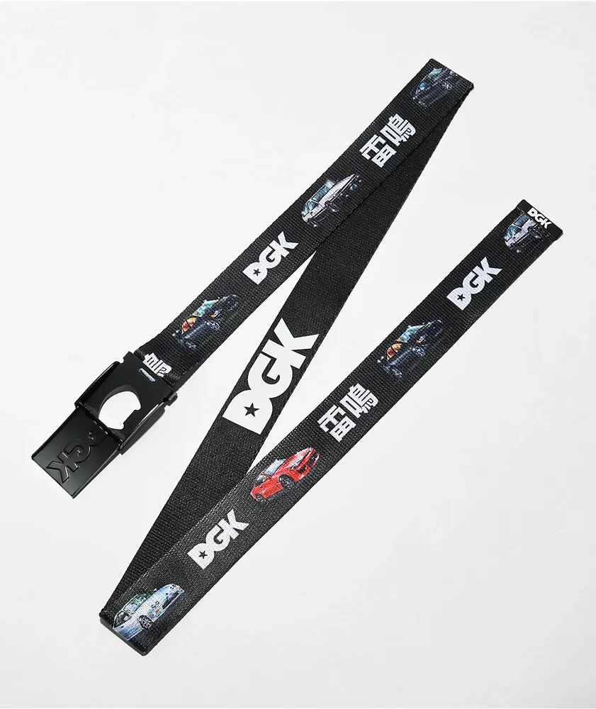 DGK Tuner Scout Black Web Belt