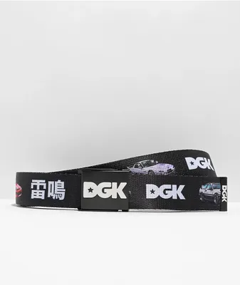 DGK Tuner Scout Black Web Belt