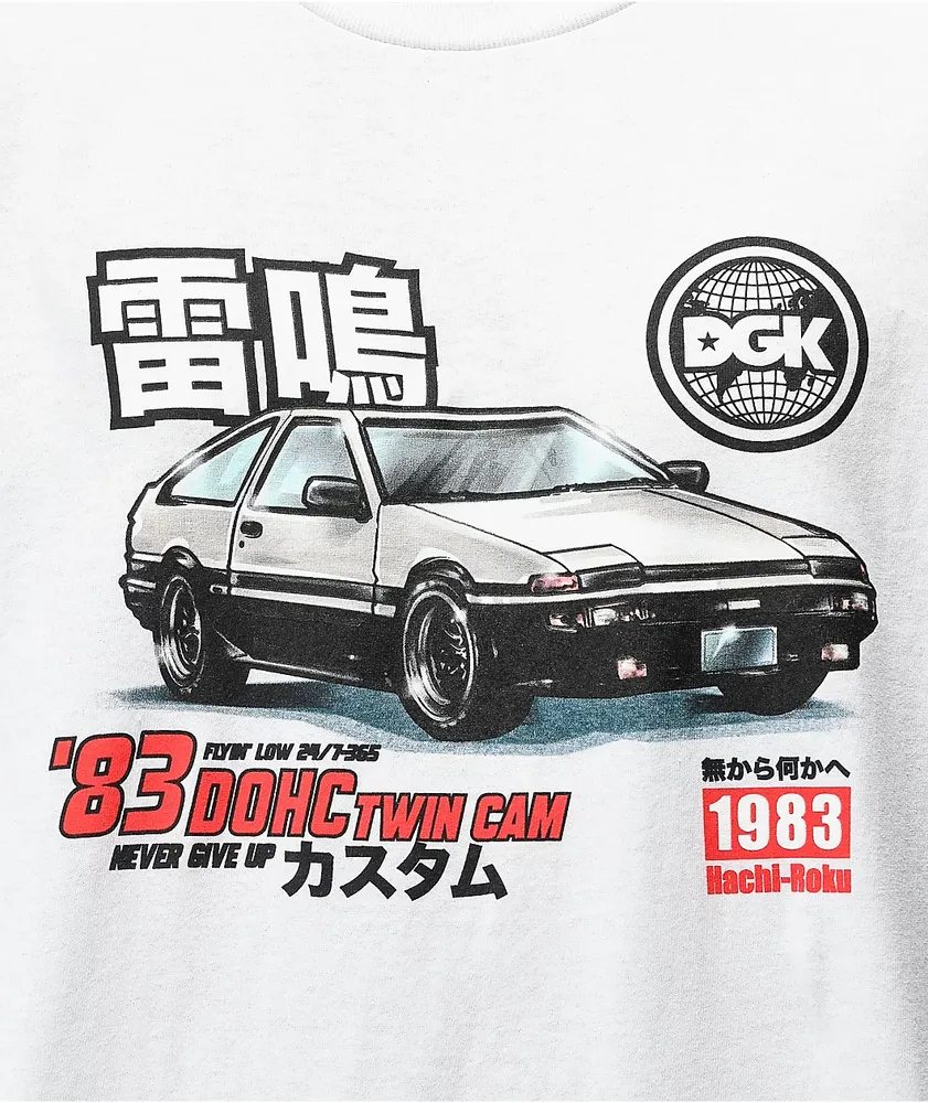 DGK Tuner White T-Shirt