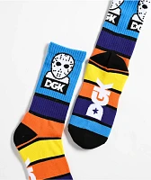 DGK UFO Black Crew Socks