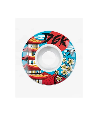 DGK Unity 51mm 101a White Skateboard Wheels