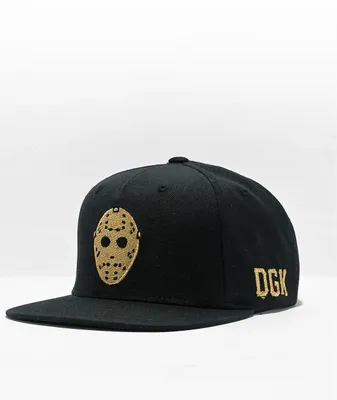 DGK Unseen Black Snapback Hat